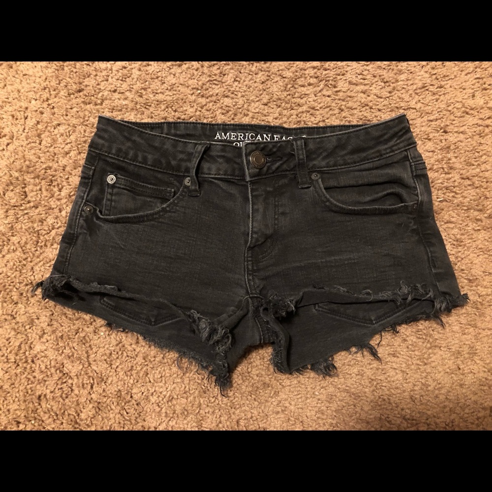 American Eagle Black Shorties